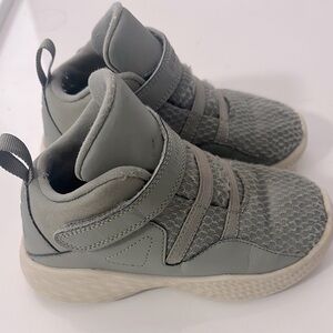 Jordan Kids Gray and Cram Sneakers